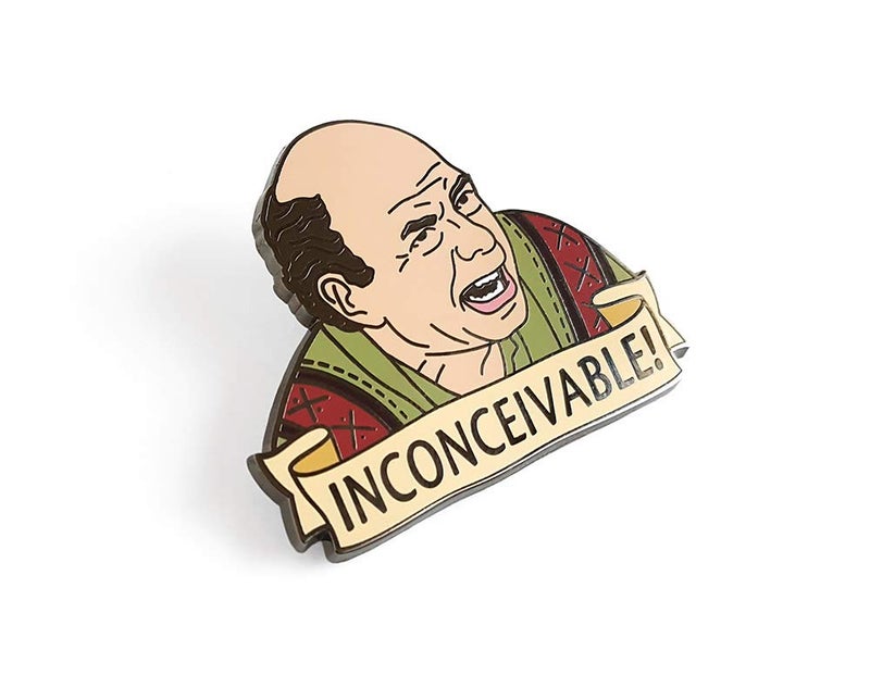 Pinsanity Funny Vizzini 'Inconceivable' Enamel Lapel Pin - Image 2